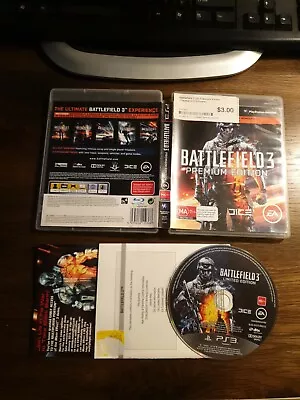 Battlefield 3 Premium Edition PS3 SONY PLAYSTATION Free Post See Store 4 More • $11.99