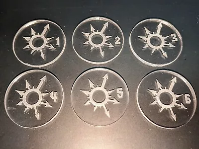 6 X Warhammer 40k Objective Markers 40mm - Renagades • £4.50