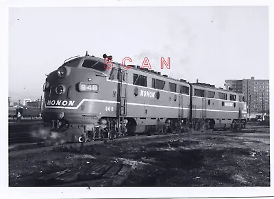 3bb802 Rp 1960 Cil Monon Railroad Loco #84b 81a Louisville Ky • $8.99