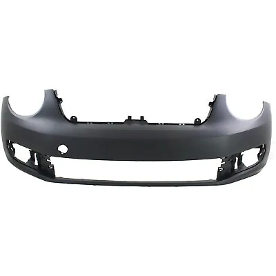 Front Bumper Cover For 2012-2019 Volkswagen Beetle Primed With Fog Lamp Holes • $184.25