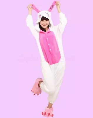 Cow Onesie Animal Kigurumi Pajamas Unisex Pyjamas Sleepwear Cosplay Costume • $26.95