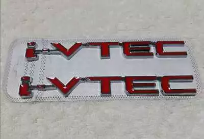 I-Vtec Red Emblem Set Honda N-Box Mugen Modulor S Dc5 Fd2 Fk8 Ep3 Ap1 Ap2 Na2 • $158.38