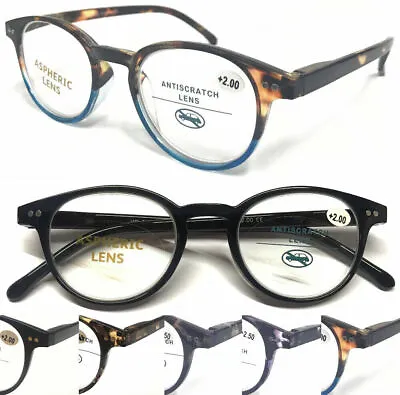 £4.99 • Buy S.889 High Quality Reading Glasses/Spring Hinges/Vintage Tortoiseshell Designed