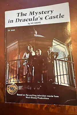The Mystery In Dracula's Castle 1973 Vintage Scholastic Paperback Disney Movie • $5.98