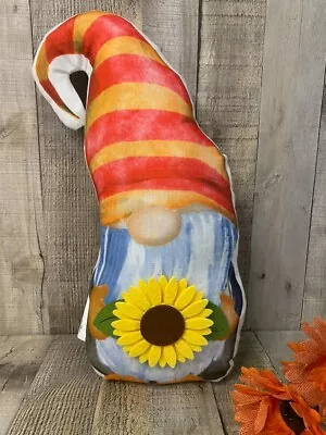 Thro By Marlo Lorenz Gnome Sunflower Pillow • $9.99