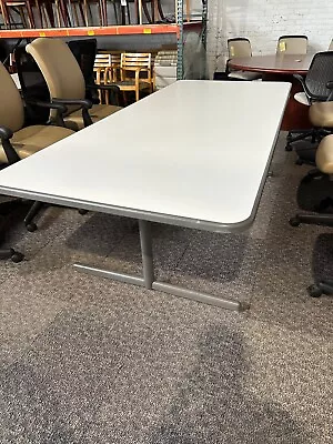 8' Conference Chair In Laminate Top W/ Gray Trimming • $399