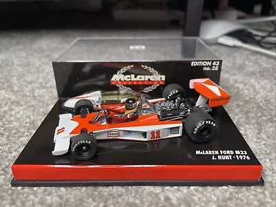 Minichamps Diecast 1/43 Mclaren Ford M23 Hunt 1976 Grand Prix F1 • $33.57