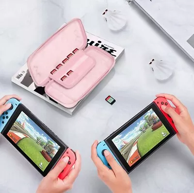 For Nintendo Switch OLED Durable Soft Shell Carrying Protective Case Pouch Bag • $18.99