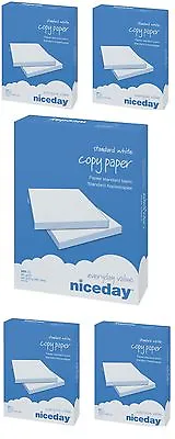 1 / 2/ 5 Reams A4 Printing Paper White 80gsm Office Photo Copy Printer Paper • £34.99