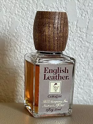 VINTAGE ENGLISH LEATHER COLOGNE - MEM COMPANY 2 Oz Almost Full 90% • $18