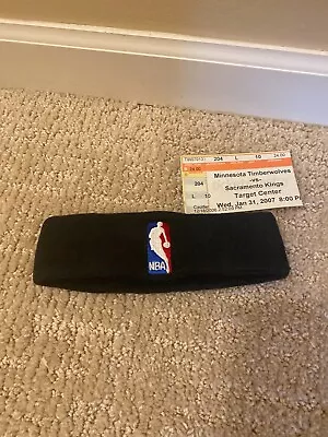 Sacramento Kings Brad Miller Game Used Headband NBA Game • $45.51