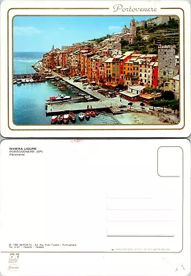 Italy La Spezia Porto Venere Ligurian Riviera Boats & Marina Vintage Postcard • $9.89