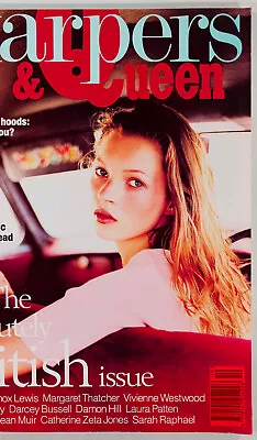 Kate Moss VIVIENNE WESTWOOD Darcey Bussell JEAN MUIR Harpers & Queen Magazine UK • £95