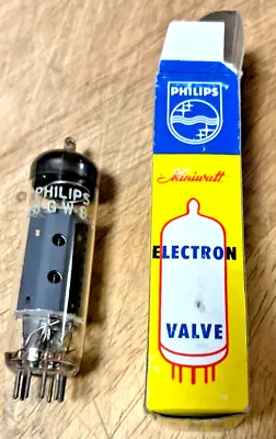 VINTAGE RADIO-STEREO VALVE ( PHILLIPS 6GW8-ECL86 )  LOOKS UNUSED  ORIG BOX  Vgc • $45