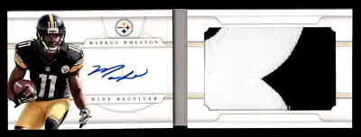 Markus Wheaton 2013 National Treasures Rookie Booklet Patch Auto Rc #33/49 S9751 • $17.99