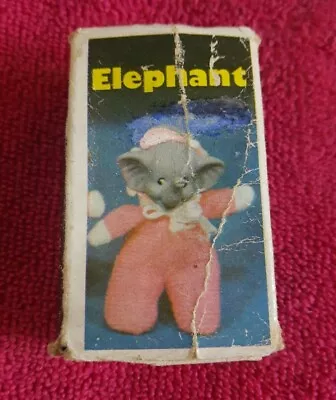 Vintage 1970s Matchbox Baby Sweet William Bean Baby Dolls Elephant • $19.99