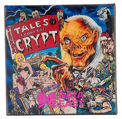 $45 • Buy  Tales From The Crypt  1993 Pinball Advertising Button From Maker Data East.