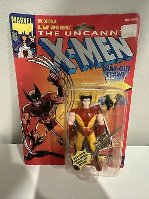 WOLVERINE Marvel X-Men Action Figure Snap-Out Claws 1991 Toy Biz • $32