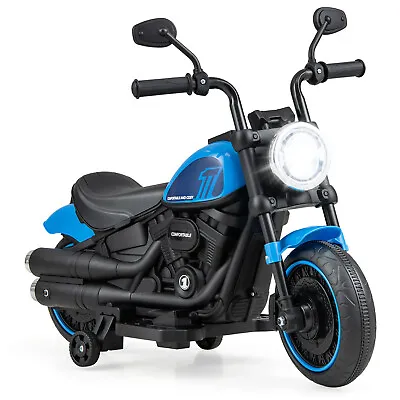 6V Kids Ride On Motorcycle Electric Battery Powered Off-Road Motorbike W/ Music • £59.95