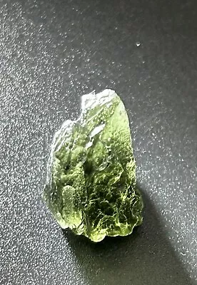 MOLDAVITE  Raw NATURAL Moldavite Genuine Moldavite Stone • $325