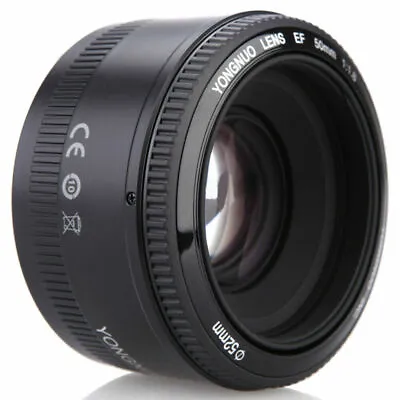 YONGNUO YN50mm F1.8 Standard Prime Lens Large Aperture Auto For Canon • $118