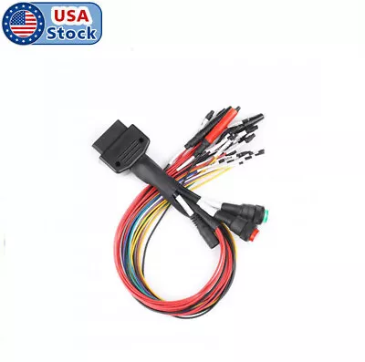 Breakout Tricore Cable GODIAG Full Protocol OBD2 Jumper Cable For MPPS/Kess V2 • $22.95