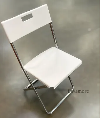 IKEA GUNDE Folding Chair White  (ideal For Parties) BRAND NEW • $45.99