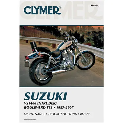 CLYMER Physical Book For Suzuki VS1400 Intruder 1987-2004 Boulevard S83 2005-07 • $35.95