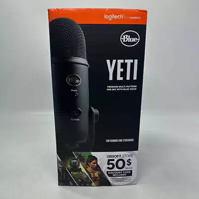 New Logitech Blue Yeti USB Microphone 988-000481 • $69.99