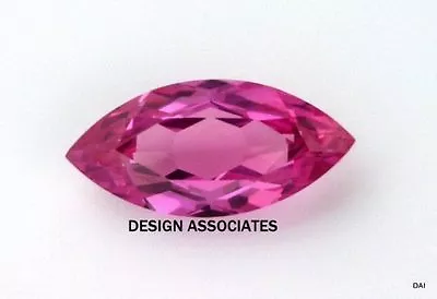 Lab Created Pink Sapphire 10x5 Mm Marquise Cut Aaa • $1.29