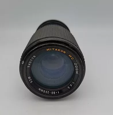 Mitakon MC Lens Zoom 1:4.5 80-200mm  • $9.71