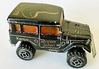 1980 Majorette #277 4x4 Toyota Land Cruiser AFRICAN SAFARI Kenya RAID 86 • $20