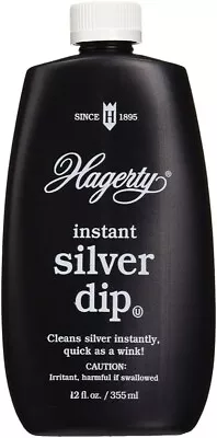 W. J. Hagerty Instant Silver Dip Polish 12-Ounce Free Shipping • $15.25