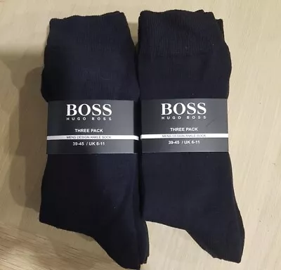 6 Pairs Hugo Boss Socks 6-11 Xmas Gift • £15