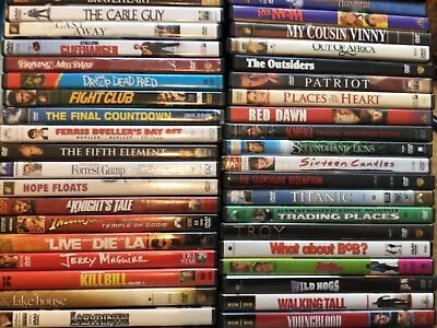 $2.49 • Buy DVDS Movies PICK And CHOOSE 300+ Action, Drama, Comedy, Flat Rate Shipping🔥🔥🔥