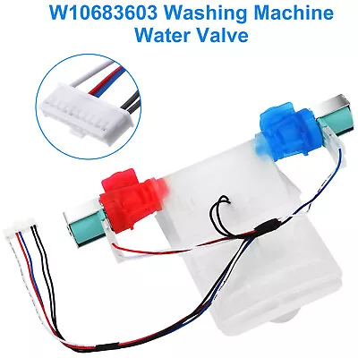 W10683603 Washing Machine Water Inlet Valve For Whirlpool AP6023768 PS11757114 • $20.98