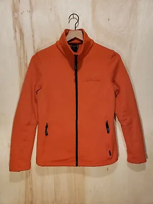 RARE Vist MADE IN ITALY Women's (M) Orange 311 Therma Sweater Jacket PRISTINE! • $175