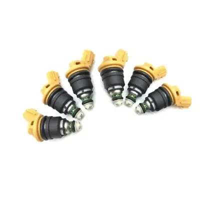 $69.99 • Buy Set Of 6 550cc 555cc Side Feed Fuel Injectors For NISSAN 300ZX Z32 VG30DETT