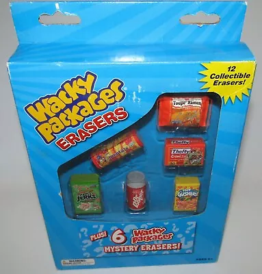 2011 Wacky Packages Erasers 12 Pack New Sealed • $19.95