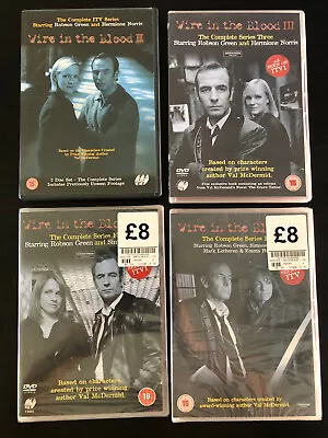 £4.99 • Buy Bundle Job Lot DVDs - Wire In The Blood Series 2,3,4 And 5. 