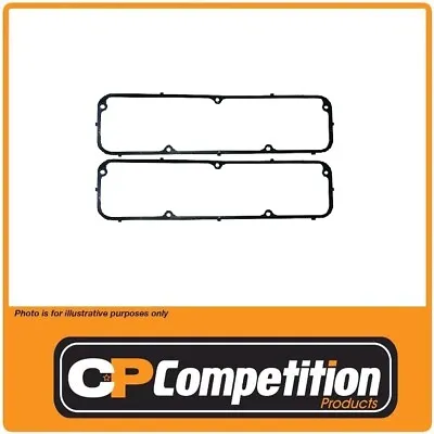 Ford 302-351C / 351M / 400 Rubber Rocker Valve Cover Gaskets PAIR With Steel Cor • $47.90