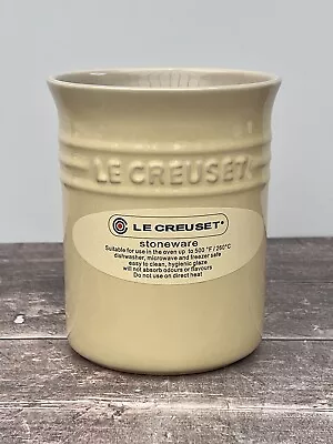 Le Creuset Pale Yellow Utensil Jar • £27.95