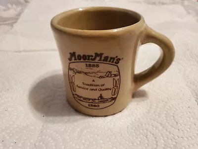Monmouth Stoneware Coffee Mug Moormans Feed 1885-1980 Service And Quality Farm  • $7.99