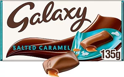 Galaxy / Salted Caramel / Chocolate Bar / Milk Chocolate / 135 G • £3.59