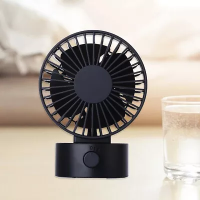 $16.99 • Buy Portable Desk Fan Mini Usb Rechargeable Quiet Cooler Small Table Cooling 2 Speed