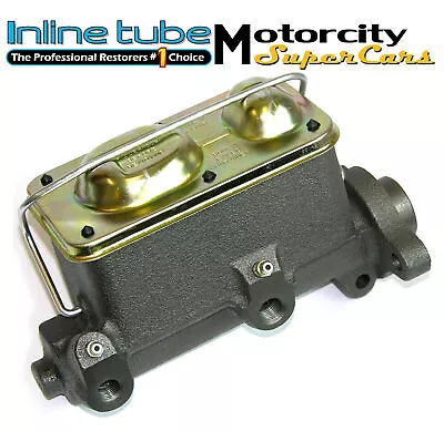 70 71 72 442 Gto Gs Factory Style Disc Brake Square Master Cylinder W/Bleeders • $68