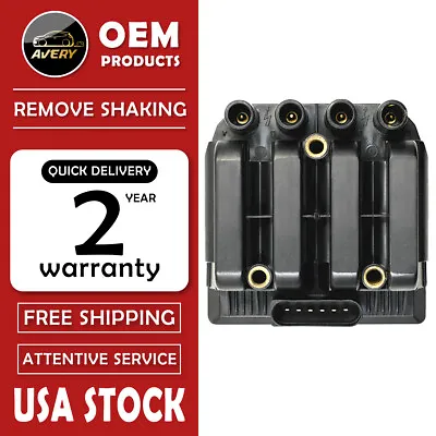 $28.56 • Buy New Ignition Coil For VW Jetta Beetle Golf Clasico L4 2.0L 06A905097 UF484