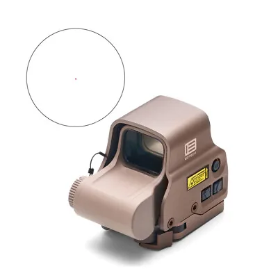 EOTech Holographic 1 MOA Red Dot Reticle Side Button QD Mount NV EXPS3-1TAN • $799.99