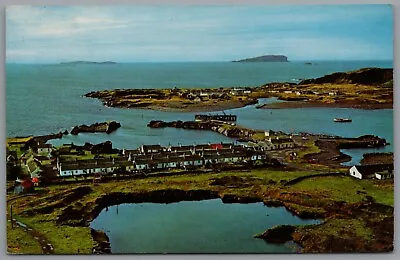 Easdale And The Holy Isles Northumberland England Postcard Posted Postmark 1968 • £5