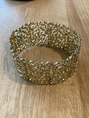 I.N.C. Gold-Tone Leaf Stretch Bracelet • $18.60